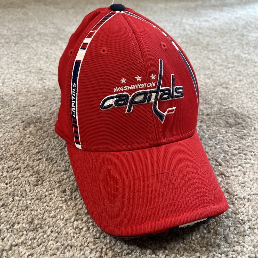 Washington Capitals Hat‎ Cap Mens Fitted S/M NHL Hockey